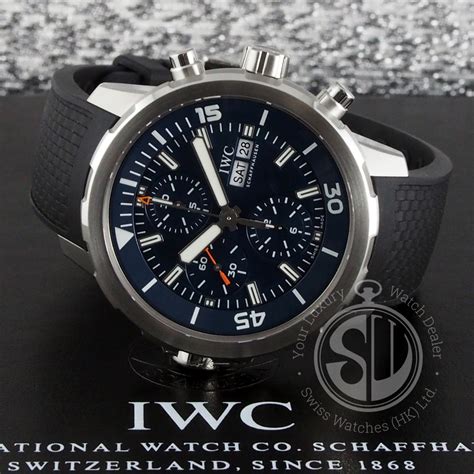 iwc jacques cousteau price|iwc aquatimer chronograph cousteau divers.